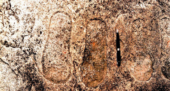 pegadas misteriosas