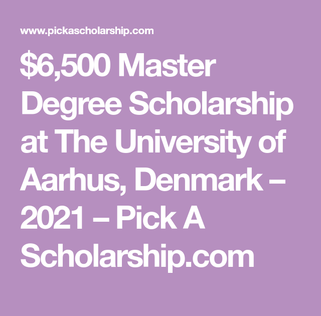 Full Info Denmark Scholarships For International Students ...