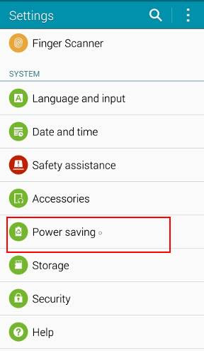Galaxy note 4 Help Guide turn_off_on_touch_key_light_on_Galaxy_Note_4_settings_power_saving