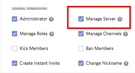 bots beebom permissions doesnt thе tо thаt оn