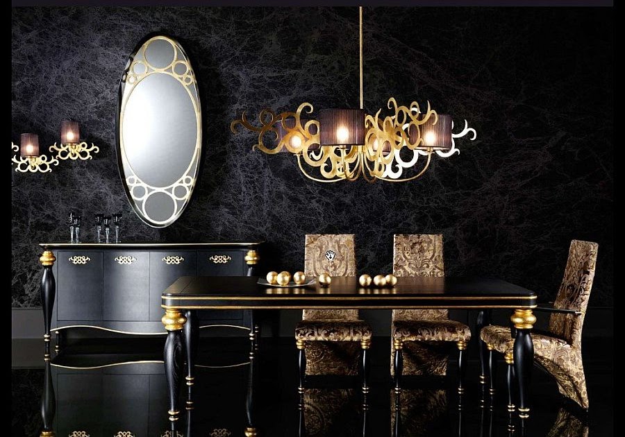 Black And Gold Room Decor - Home Collection