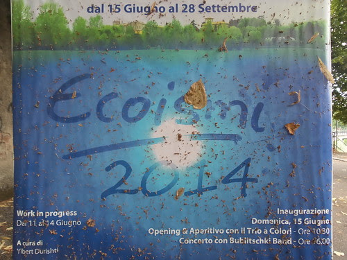 Dopo l'inaugurazione di #Ecoismi2014 by Ylbert Durishti