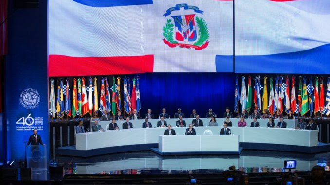 R. Dominicana aportó US$600 mil para Asamblea General de la OEA