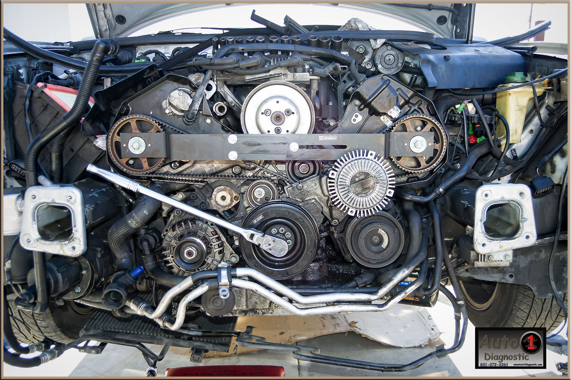 Audi A4 Engine Timing Change Diagram