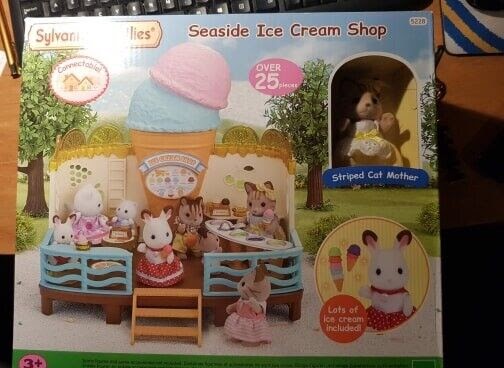sylvanian families ice cream parlour
