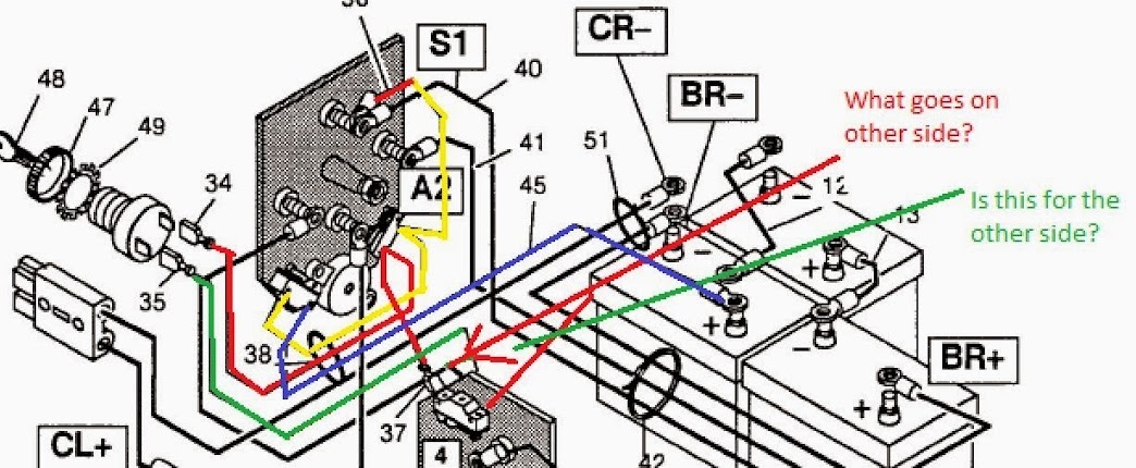 36 Volt Ezgo Wiring Diagram - diagram tool