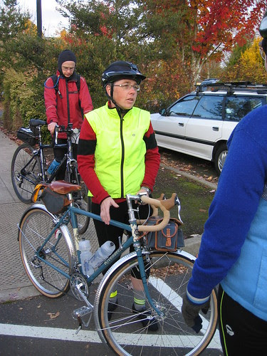 Lesli and Diane at the start