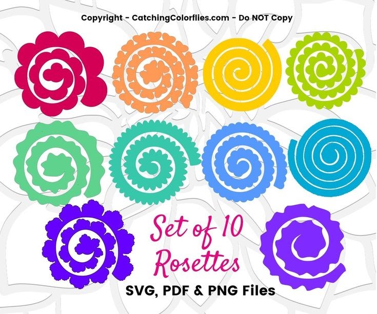 Free 119 Svg Spiral Paper Flower Template SVG PNG EPS DXF File