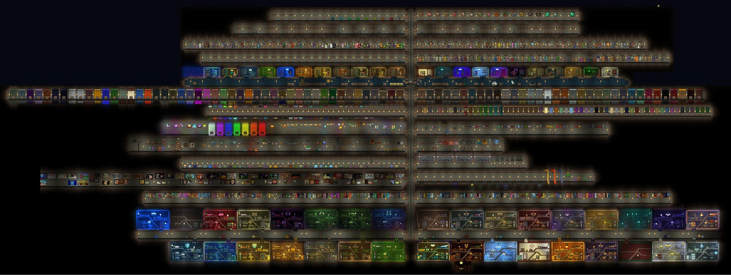 Terraria All Items Map Map Of The World