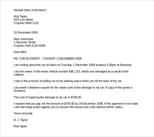 A Demand Letter For Payment from lh6.googleusercontent.com