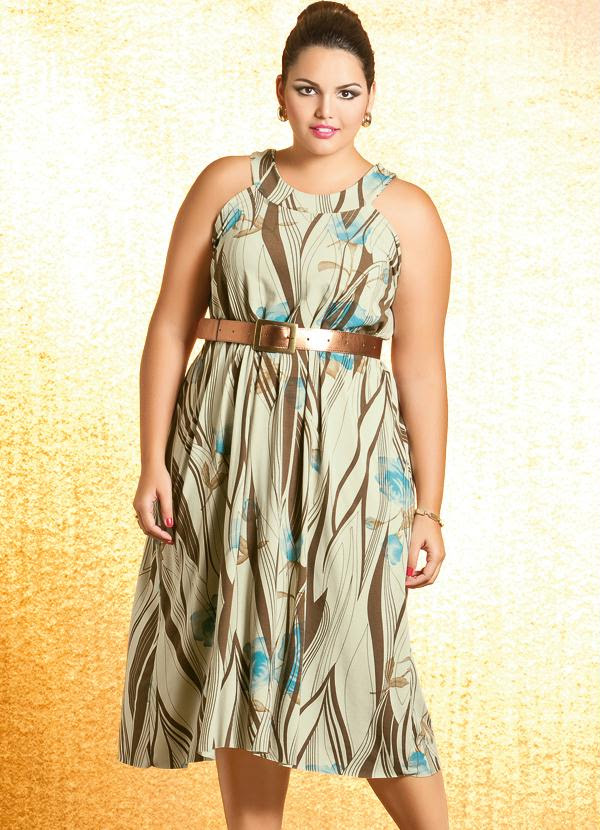 modelos de vestidos plus size vestidos plus size estampados