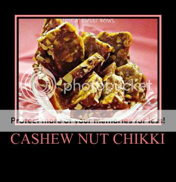 Cashew Nut Chikki