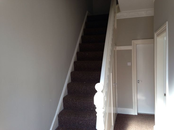 Farrow & Ball Elephant's Breath hallway