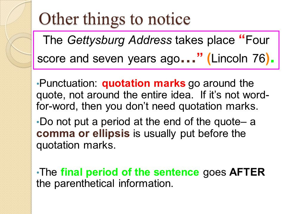 Quotations Before Or After Period