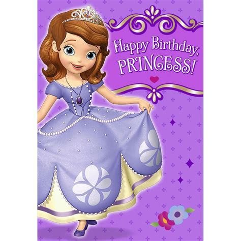 Sofia Disney Princess Birthday Card (25470189) Character Sofia Disney Princess Birthday Card (25470189) Character