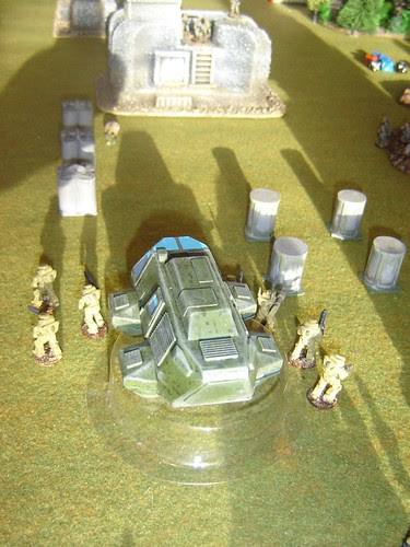 Power Armoured squad leaps into action