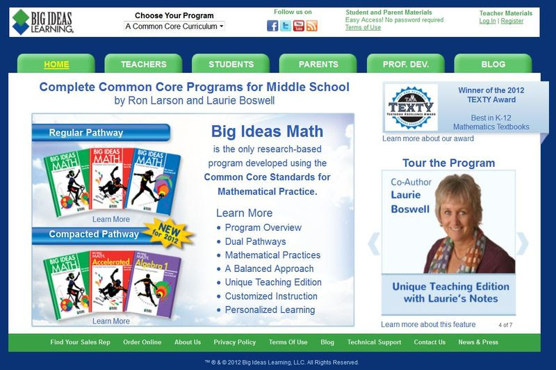 Big Ideas Math Accelerated 7
