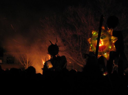 The growing fire