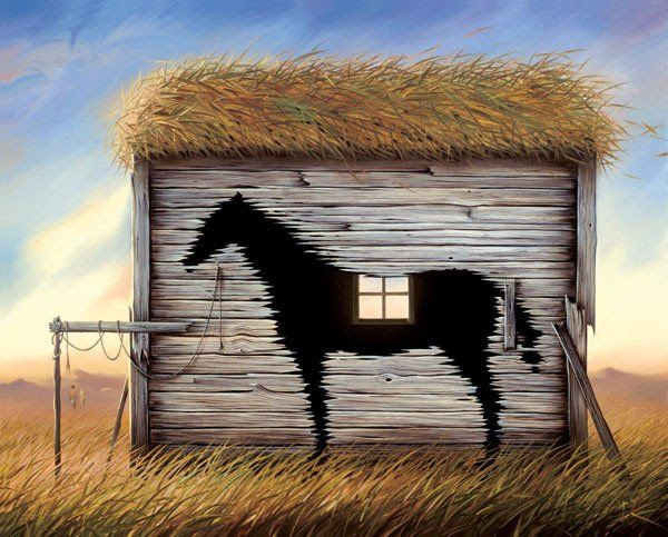 Arte de Vladimir Kush_Crianças do exôdo 18