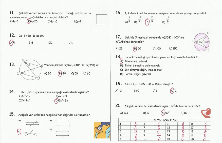 Sinav Yayinlari Test Çöz 7.Sinif - Clever 2
