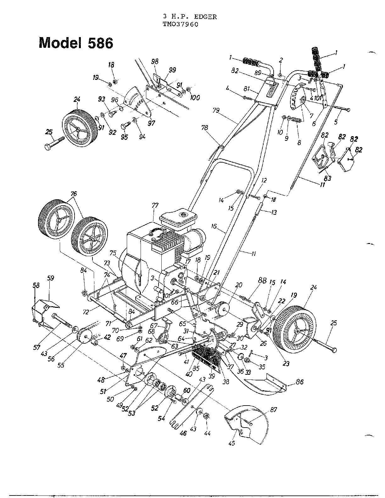 35 Mtd Edger Parts Diagram - Wire Diagram Source Information