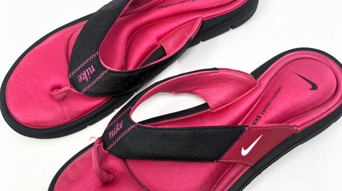 nike memory foam flip flops