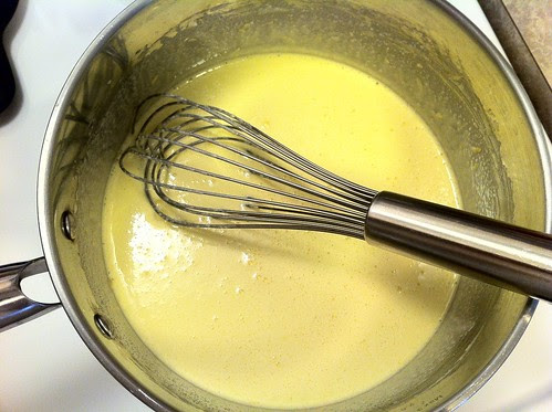 Cooking Curd Over Low Heat
