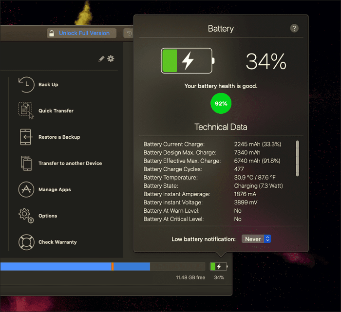 Iphone Battery Check Windows - upseeta