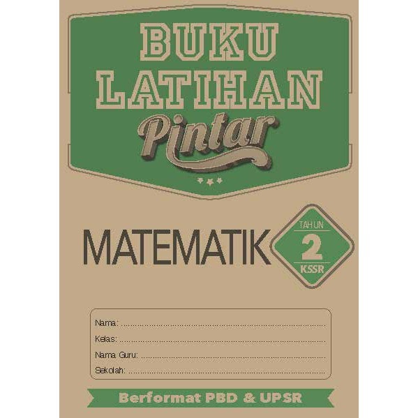 Buku Latihan Matematik Tahun 2