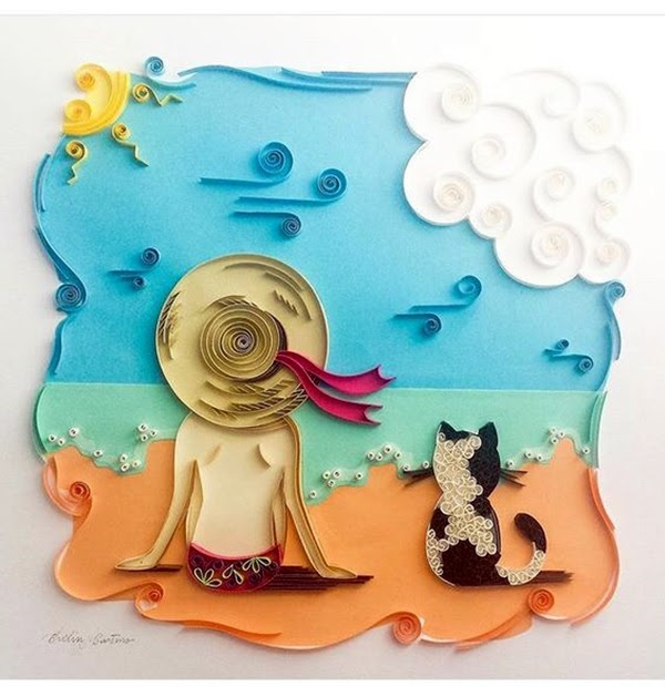 Extremely Creative Examples of Kirigami Art A Hobby to Addapt (29)