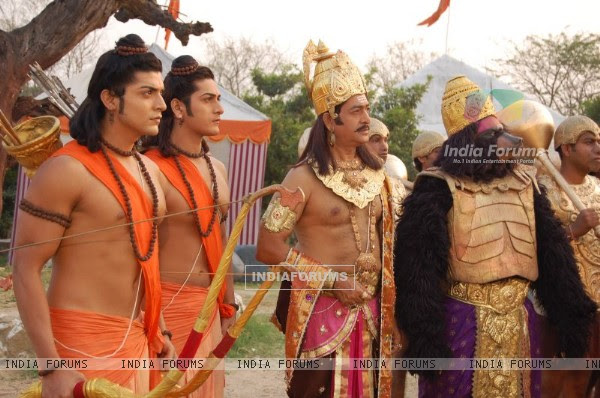 Gurmeet Choudhary as Lord Ram in Ramayan 2014 ~ مراد علمدار