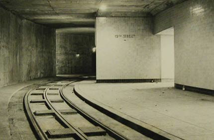 Dupont Circle trolley underpass
