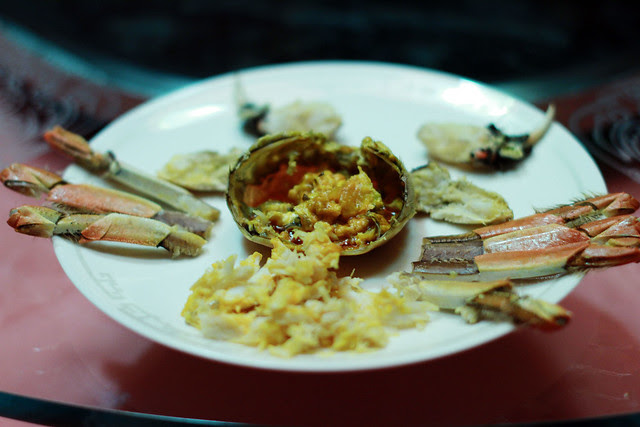 Man Wah Mandarin Oriental Hong Kong Shanghai Hairy Crab Dinner