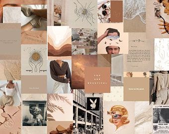 Aesthetic Boho Wallpaper Collage - Go Images Cafe