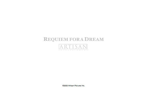 Requiem for a Dream - release website, anno 2000