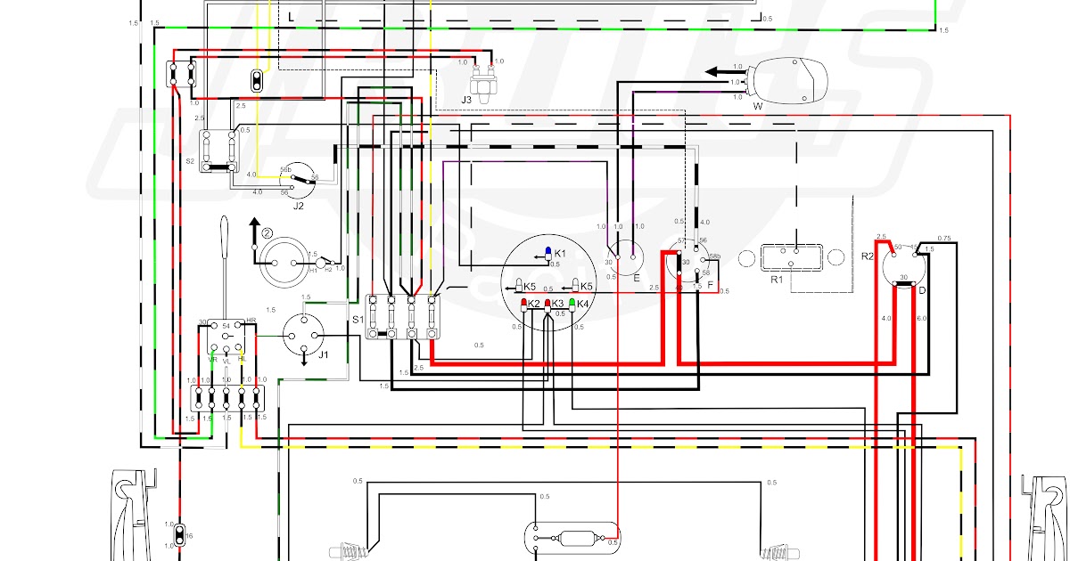 Wiring Diagram Vw Beetle 1967 - NIQQAY-LUNNIA