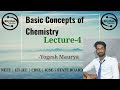 Some Basic Concepts Of Chemistry (Lec-4) | Atomic Mass Unit (amu), Molecular Mass