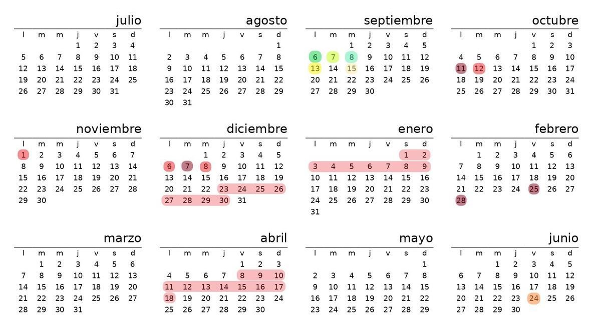 Calendario Escolar 2022 A 2023 Madrid Aliciacutlack