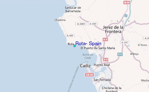 ROTA SPAIN MAP - Imsa Kolese