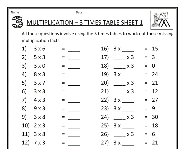 Long Multiplication Worksheet Salamander