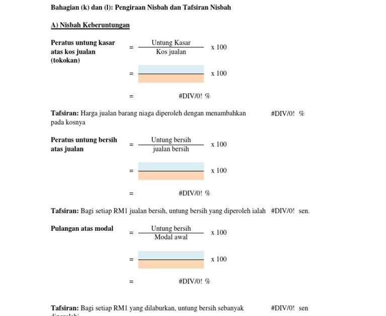 Contoh Soalan Akaun Perdagangan Tingkatan 3  Recipes Site y