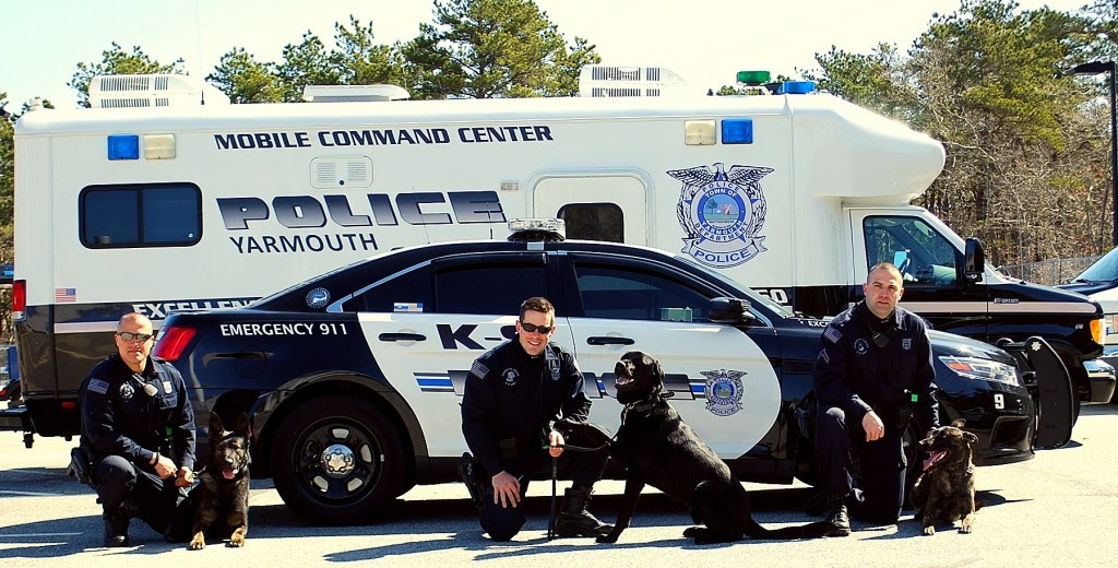 The Yarmouth Police Canine Unit was the first established canine unit on Cape Cod and originally deployed three canine teams