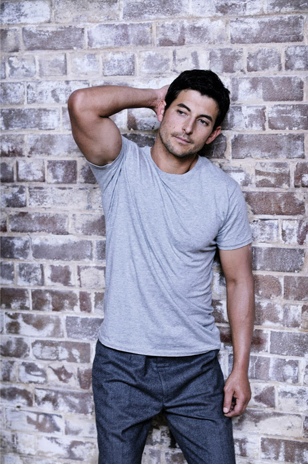 Male Modelling Portfolio Mid Shot, Studio. Kent Johnson Photographer