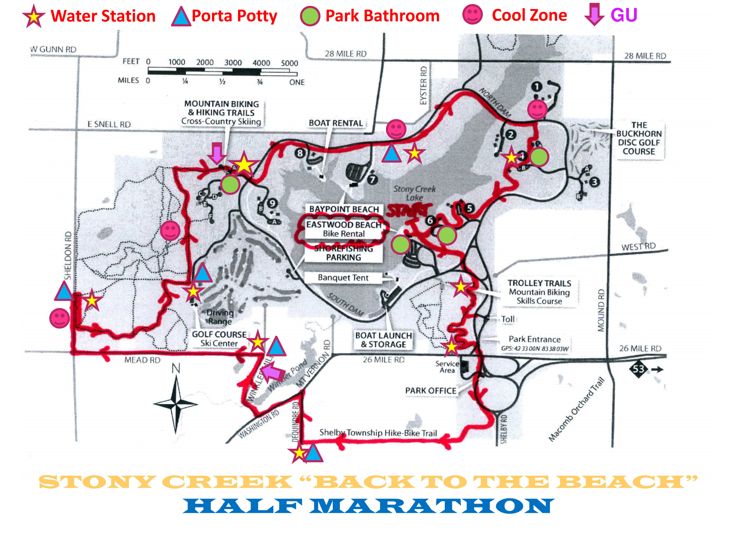 stony creek metropark mountain bike trails