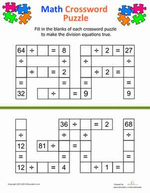 Math Puzzles Grade 3 / Math Puzzles for Kids - Shape Puzzles