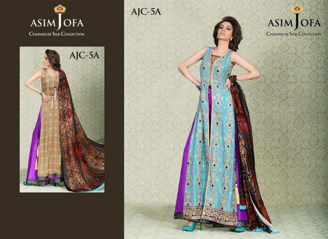Asim-Jofa-Charmeuse-Beautiful-Silk-Eid-Fashionable-Dress-2013-For-Women-Girls-11 Asim-Jofa-Charmeuse-Beautiful-Silk-Eid-Fashionable-Dress-2013-For-Women-Girls-11