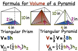 How To Find The Volume Of A Triangular Pyramid Formula ...
 Volume Of A Triangular Pyramid Formula