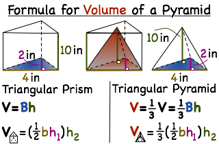 How To Find The Volume Of A Triangular Pyramid Formula - cloudshareinfo