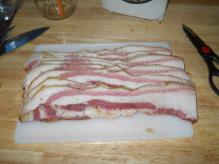 Bacon Ready for Cutting