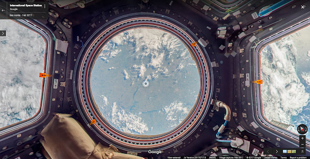 Explorar la Estación Espacial con Google Maps